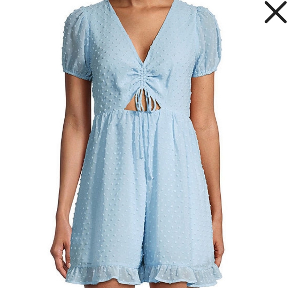 NWT B. Darlin Short Sleeve Romper-Junior SIZE 5/6
